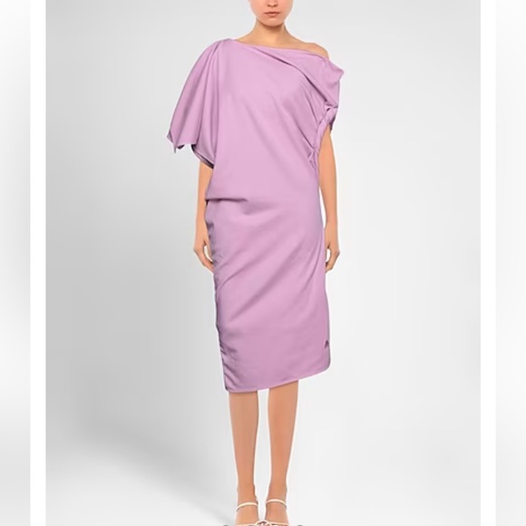 The Attico Off-Shoulder Dress - Picture 3 of 8